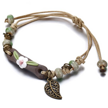 Load image into Gallery viewer, Ceramic Flower Bracelets For Women