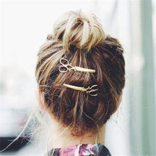Load image into Gallery viewer, Creative Scissors Shape Women Hair Clip