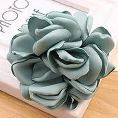 Big Flower Elastics Hair Tie