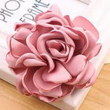 Big Flower Elastics Hair Tie