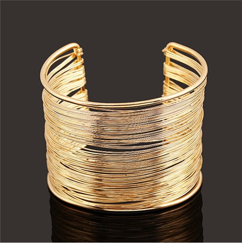 Wide Opened Cuff Bracelets