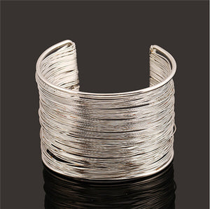 Wide Opened Cuff Bracelets