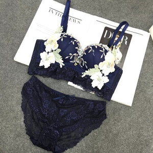 Embroidery Sexy Lace Lingerie