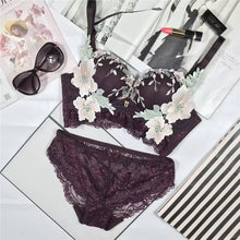 Load image into Gallery viewer, Embroidery Sexy Lace Lingerie