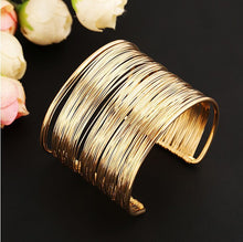 Load image into Gallery viewer, Wide Opened Cuff Bracelets