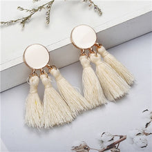 Load image into Gallery viewer, Bohemia Statement Tassel Earrings