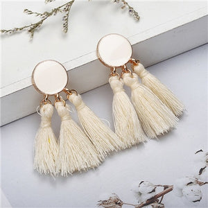 Bohemia Statement Tassel Earrings