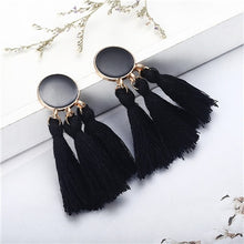 Load image into Gallery viewer, Bohemia Statement Tassel Earrings
