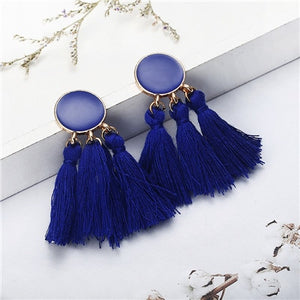 Bohemia Statement Tassel Earrings