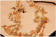 Load image into Gallery viewer, Multi-layer Long Statement Necklace