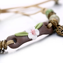 Load image into Gallery viewer, Ceramic Flower Bracelets For Women