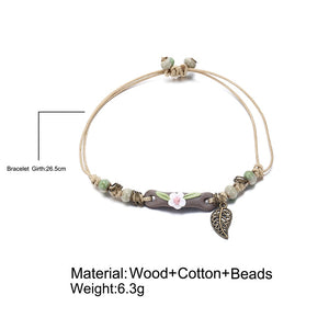 Ceramic Flower Bracelets For Women