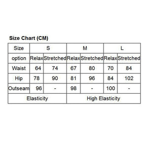 High Waist Slim Long Pants