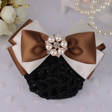 Load image into Gallery viewer, Bow Pearl Tie