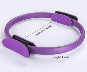 Dual Grip Yoga Training Wheel