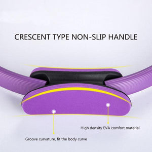 Dual Grip Yoga Training Wheel