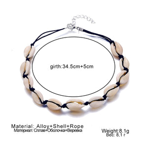 Seashell Choker Necklace