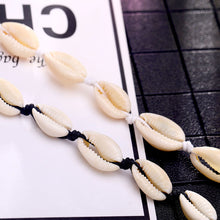 Load image into Gallery viewer, Seashell Choker Necklace