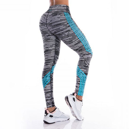 Elastic Polyester Long Pants