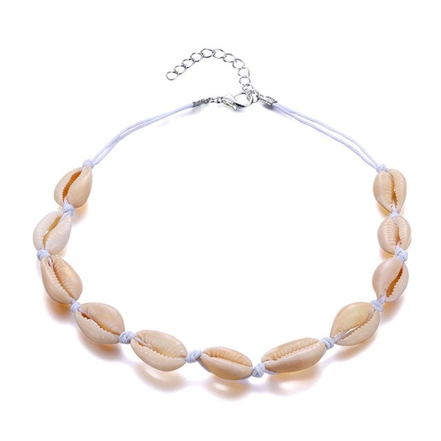 Seashell Choker Necklace