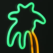 Load image into Gallery viewer, Coconut Palm Tree Neon Light