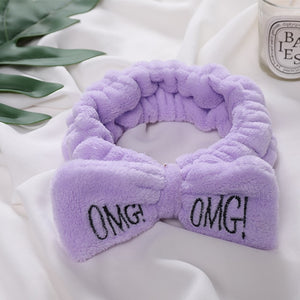 Coral Fleece Hairbands For Women