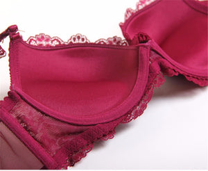 Adjustable Deep V Lingerie Set