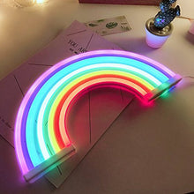 Load image into Gallery viewer, Cute Rainbow Neon Sign Light