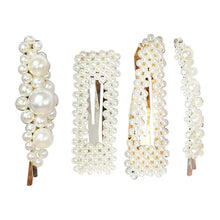 Load image into Gallery viewer, Decorative Fresh Pearl Hair Clip