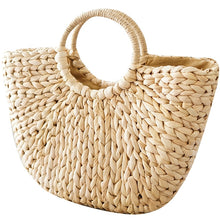 Load image into Gallery viewer, Women&#39;s Straw Hand Bag