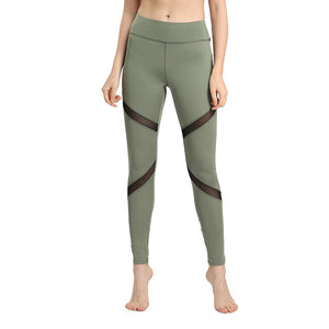 Mesh Design Trousers Pants