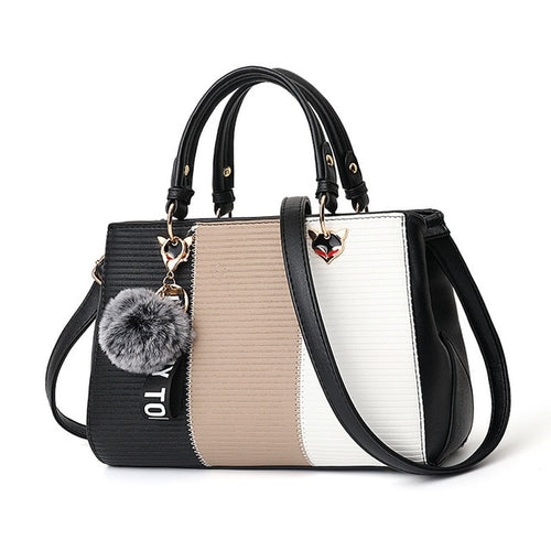 Patchwork Patterned Women Handbag