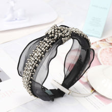 Load image into Gallery viewer, Lace Diamond Headband