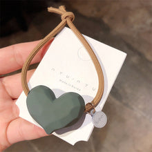 Load image into Gallery viewer, Heart Elastic Hair Tie