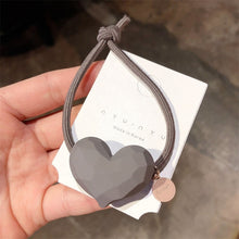 Load image into Gallery viewer, Heart Elastic Hair Tie