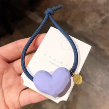 Load image into Gallery viewer, Heart Elastic Hair Tie