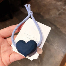 Load image into Gallery viewer, Heart Elastic Hair Tie