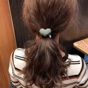 Heart Elastic Hair Tie